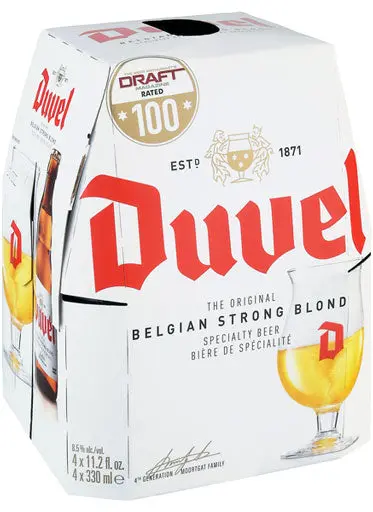 Duvel Belgian Ale 4Pk 1