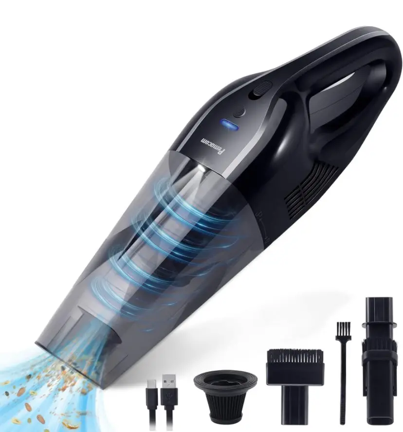 Handheld Vacuum Cordless Portable 10Kpa - Wireless Lightweight Strong Suction 1