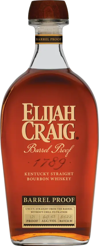 Elijah Craig Batch B522 Barrel Proof 12 Year Old Kentucky Bourbon 750Ml 1