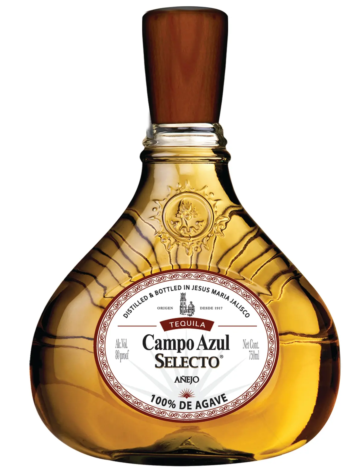 Campo Azul Selecto Tequila Anejo 750Ml 1