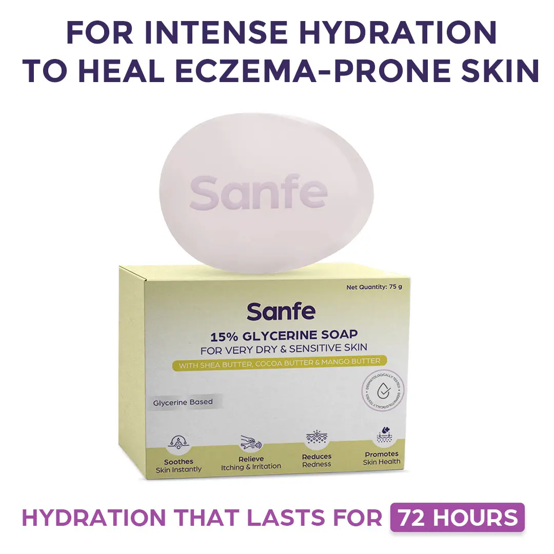 Sanfe Eczema Soap - 75Gm 1