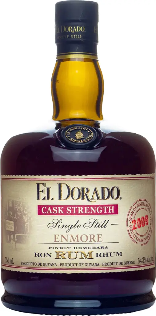 El Dorado Enmore Cask Strength 108.6 Proof 12 Year Old Rum 750Ml 1