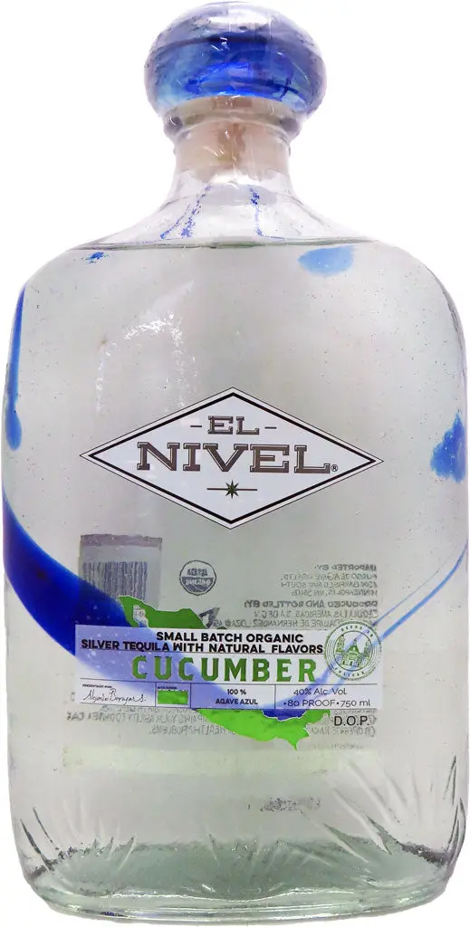 El Nivel Cucumber Flavored Tequila Silver 750Ml 1