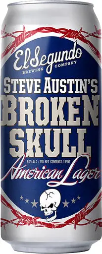 El Segundo Broken Skull Lager 16Oz Can 1