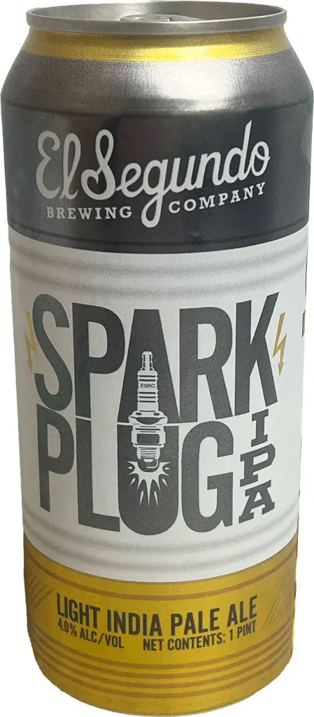 El Segundo Spark Plug Light Ipa 16Oz Can 1