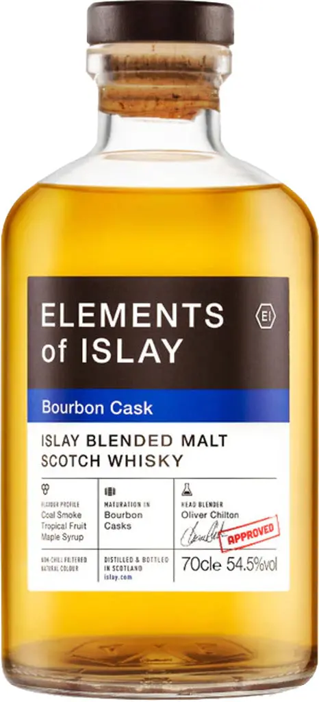 Elements Of Islay Bourbon Cask Blended Malt Scotch Whisky 700Ml 1