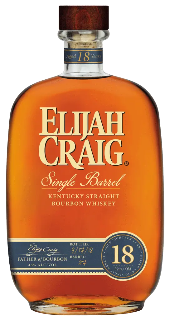 Elijah Craig Single Barrel 18 Year Old Kentucky Bourbon 750Ml 1