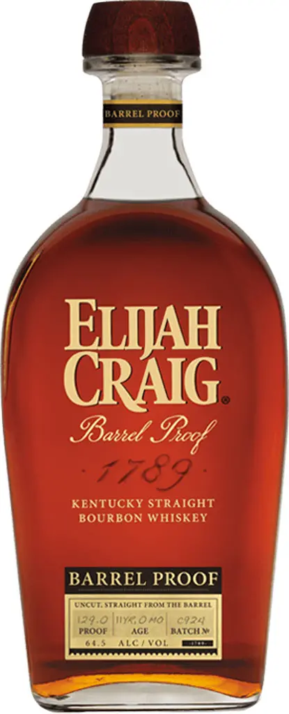 Elijah Craig Batch C924 Barrel Proof 11 Year Old Kentucky Bourbon 750Ml 1