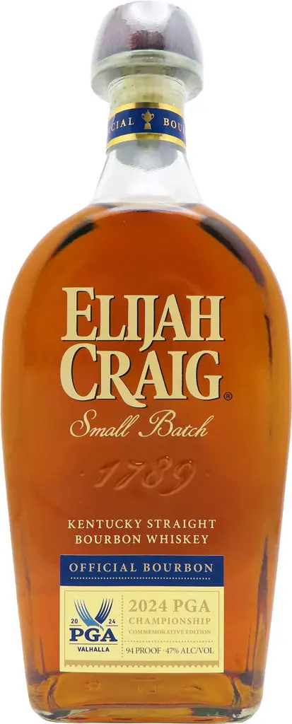 Elijah Craig Small Batch Pga Championship Straight Bourbon Whiskey 2024 750Ml 1