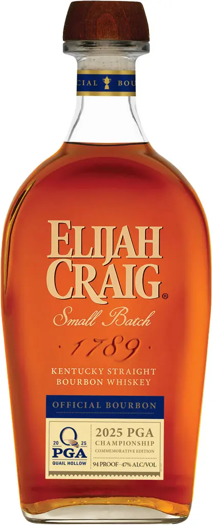 Elijah Craig Small Batch Pga Championship Straight Bourbon Whiskey 2025 750Ml 1