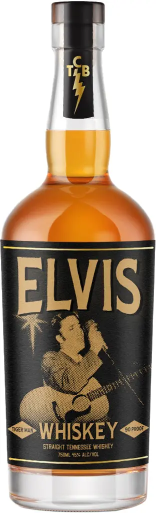 Elvis Tiger Man Straight Tennessee Whiskey 750Ml 1