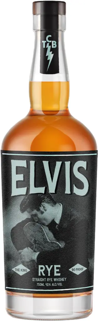 Elvis The King Straight Rye Whiskey 750Ml 1