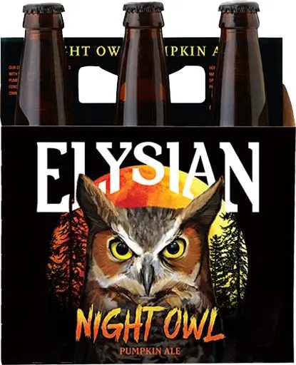 Elysian Night Owl Pumpkin Ale 6Pk Btls 1