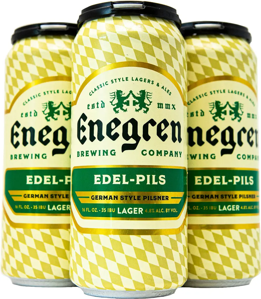 Enegren Edel Pils 16Oz 4Pk Cans 1