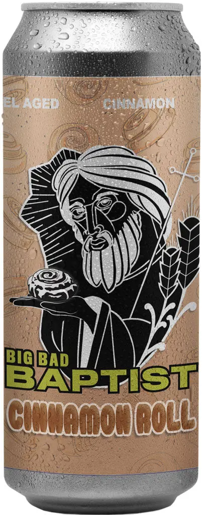 Epic Big Bad Baptist Cinnamon Roll Ba Stout 16Oz Can 1