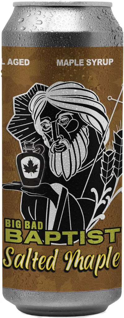 Epic Big Bad Baptist Salted Maple Ba Stout 16Oz Can 1