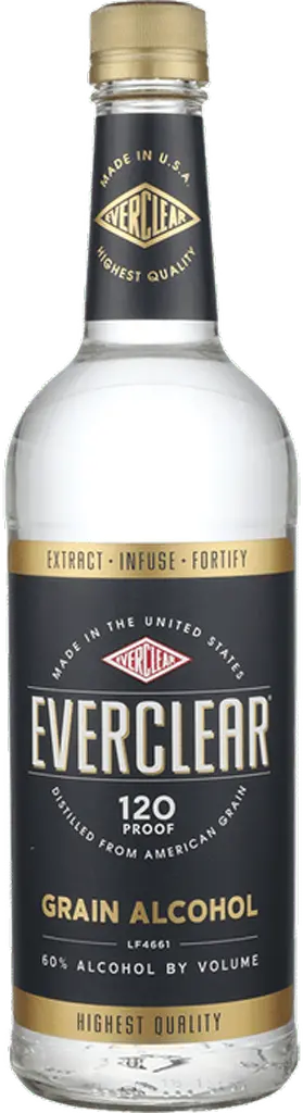 Everclear Grain Alcohol 120 Proof 750Ml 1