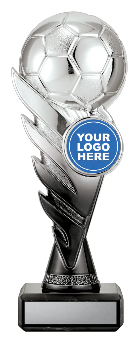 Pegasus Crest Sliver Black - Football 1