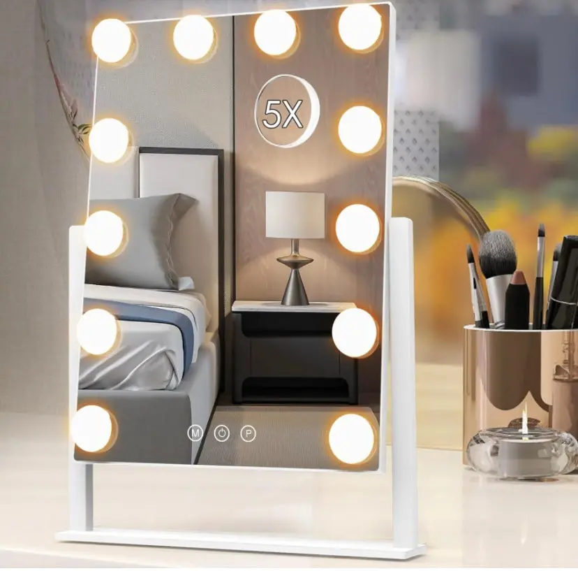 Vanity Mirror With Lights, Hollywood Lighted Makeup Mirror 1