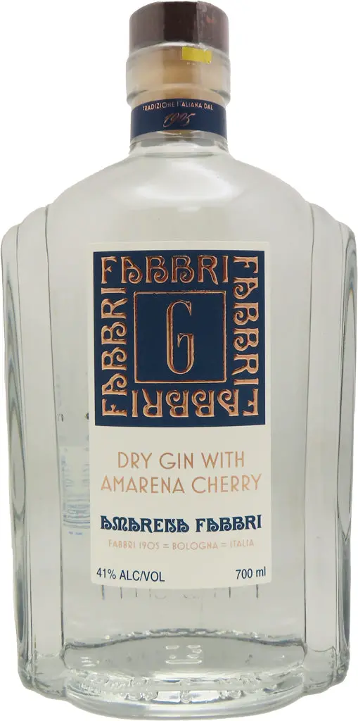 Fabbri Amarena Cherry Dry Gin 700Ml 1