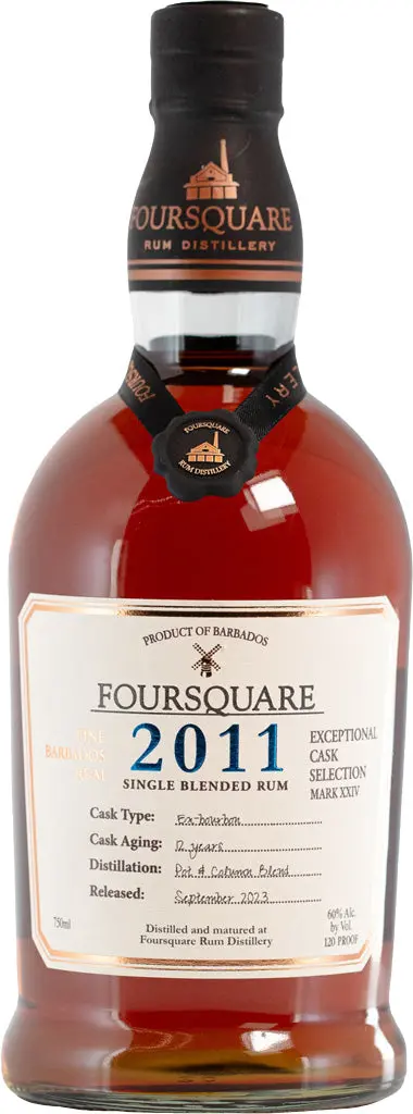 Foursquare Mark Xxiv Single Blended Rum 12 Year Old 2011 750Ml 1