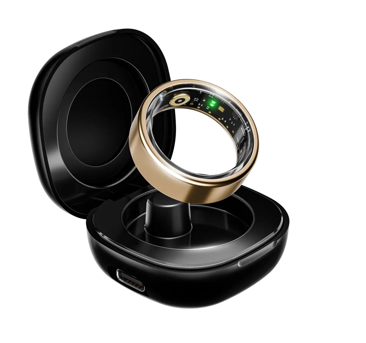 Boat Smart Ring Active | Smart Ring With Stainless Steel Design, 90% Lighter, Health Monitoring, Magnetic Charging Case 7