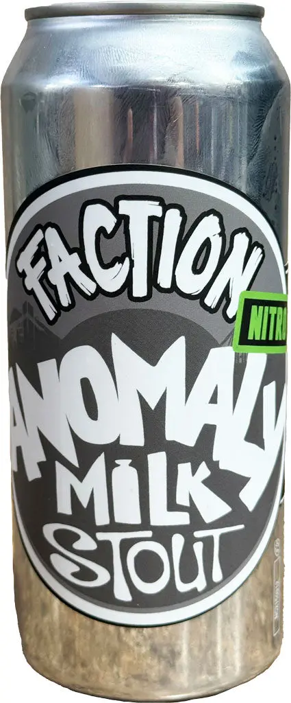 Faction Anomally Milk Stout 16Oz Can 1