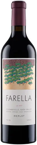 Farella Merlot Coombsville 2019 750Ml 1