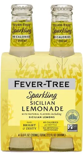 Fever-Tree Sparkling Sicilian Lemonade 4Pk Btls 1
