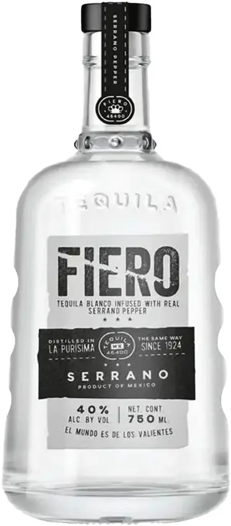 Fiero Serrano Tequila Blanco 750Ml 1