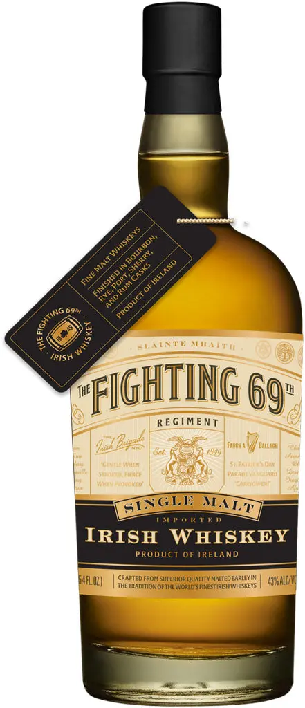 Fighting 69Th Single Malt Irish Whiskey 750Ml 1