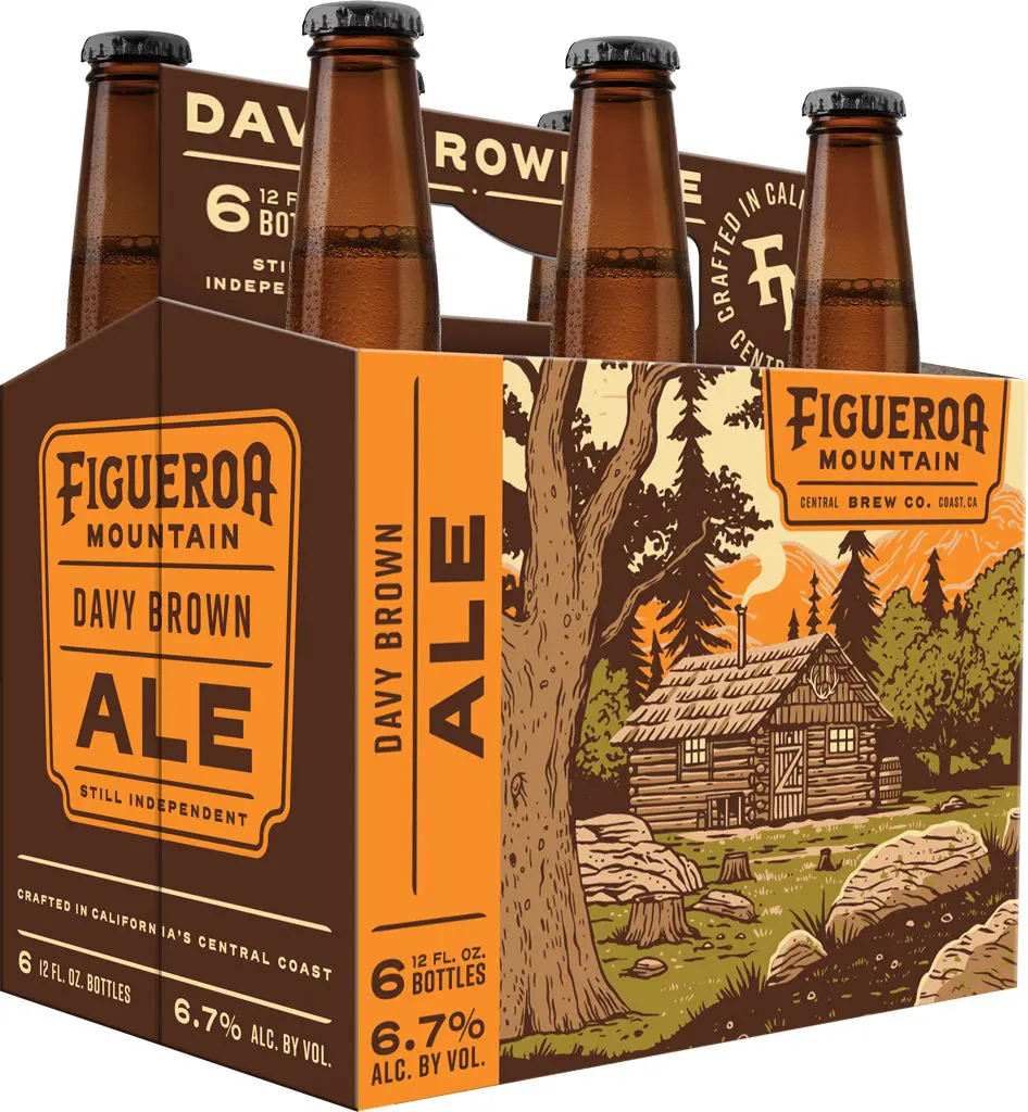 Figueroa Mountain Brewing Davy Brown Ale 6Pk 1