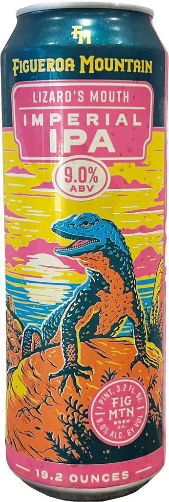 Figueroa Mountain Lizard's Mouth Imp. Ipa 19.2Oz 1