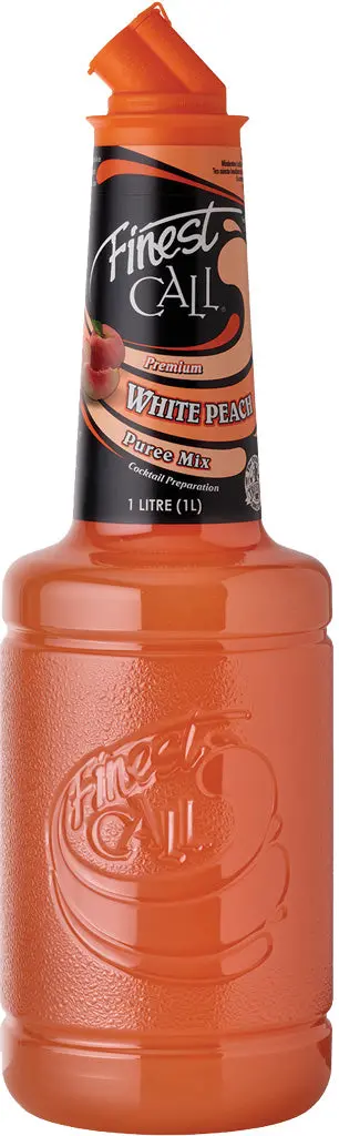 Finest Call White Peach Puree 1L 1