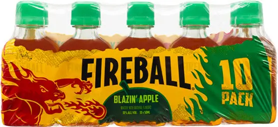Fireball Blazin' Apple 10Pk 1
