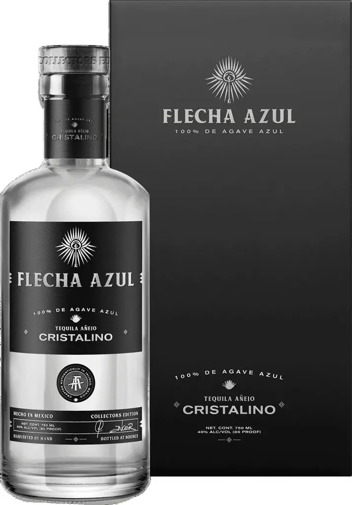 Flecha Azul Tequila Anejo Cristalino 750Ml 1