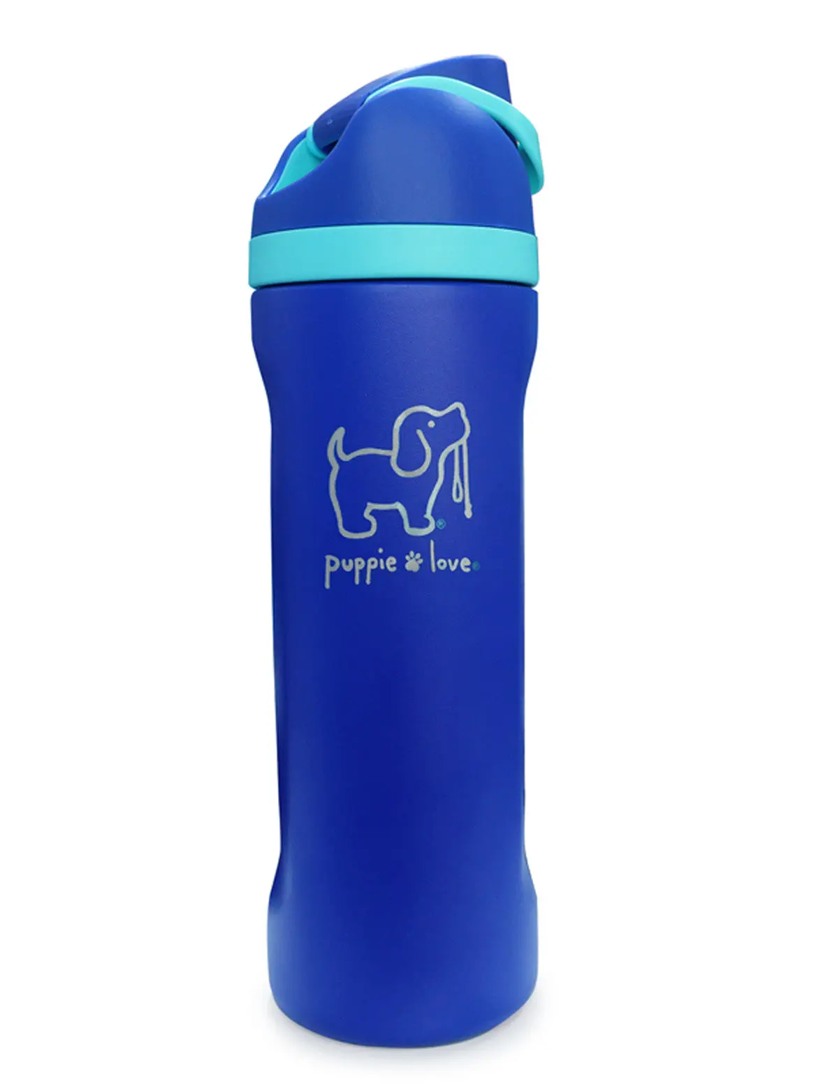 Flip-Top 24Oz Water Bottle, Navy 1