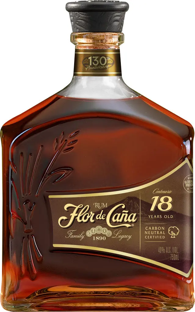 Flor De Cana Rum 18 Year Old 80 Proof 750Ml 1