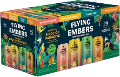 Flying Embers Birds Of Paradise Kombucha 8Pk 1