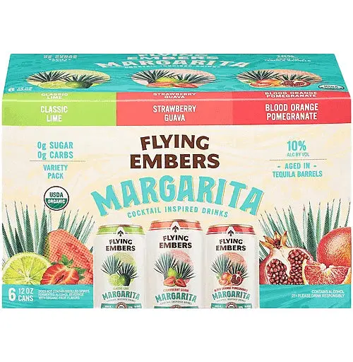 Flying Embers Margarita Variety 6Pk Cans 1