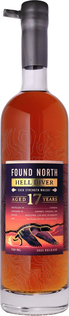 Found North Hell Diver 17 Year Old Cask Strength Whisky 750Ml 1