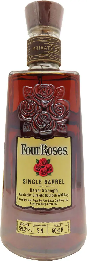 Four Roses Mission Single Barrel Obso Cask Strength Kentucky Bourbon 10 Year 3 Months 750Ml 1