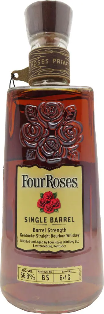 Four Roses Mission Single Barrel Oesf Cask Strength Kentucky Bourbon 10 Year 1 Month 750Ml 1