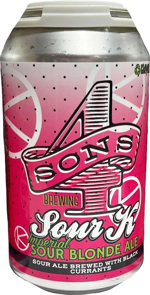 Four Sons Sour K Blonde Ale 12Oz Can 1
