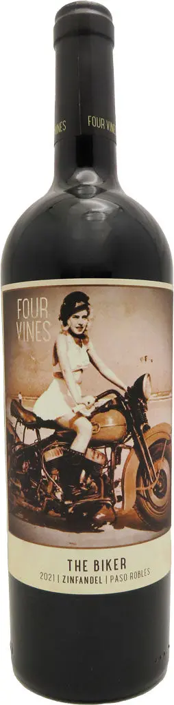 Four Vines Biker Zinfandel 2021 750Ml 1