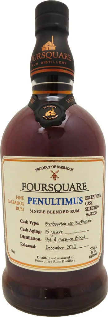 Foursquare Penultimus Single Blended Rum 15 Year Old 750Ml 1