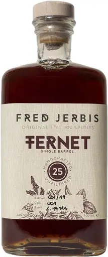 Fred Jerbis Single Barrel 25 Fernet 700Ml 1