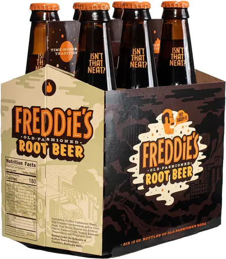 Freddie's Old Fashioned Root Beer 6Pk 1