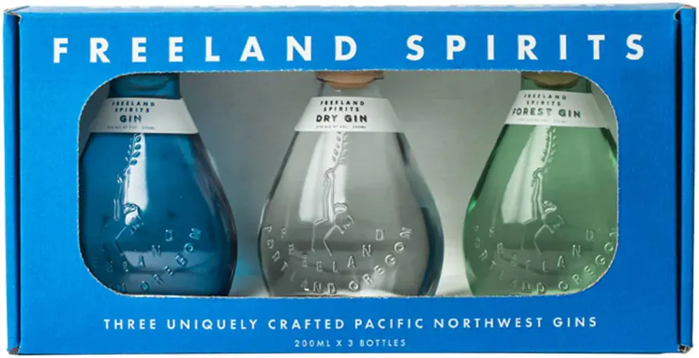 Freeland Spirits Three Pacific Northwest Gin 3X200ml 1