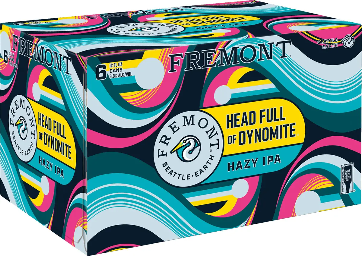 Fremont Head Full Of Dynomite Hazy Ipa 6Pk Cans 1